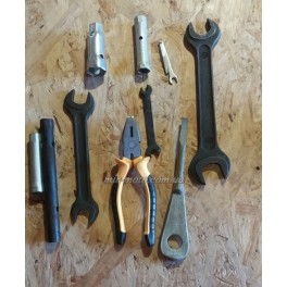 ІЖ Набір інструментів для ремонту мотоциклів (ключи 10 шт) (завод)